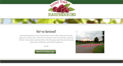 Desktop Screenshot of potterroadraspberries.com