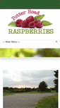 Mobile Screenshot of potterroadraspberries.com